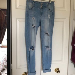 Light wash highwasted jeans